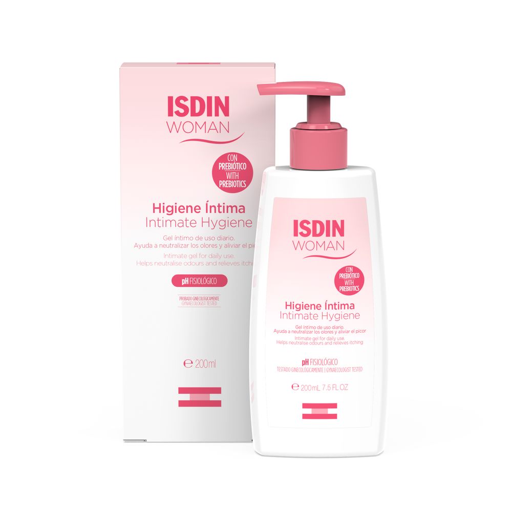 ISDIN  WOMAN gel higiene íntima 200 ml