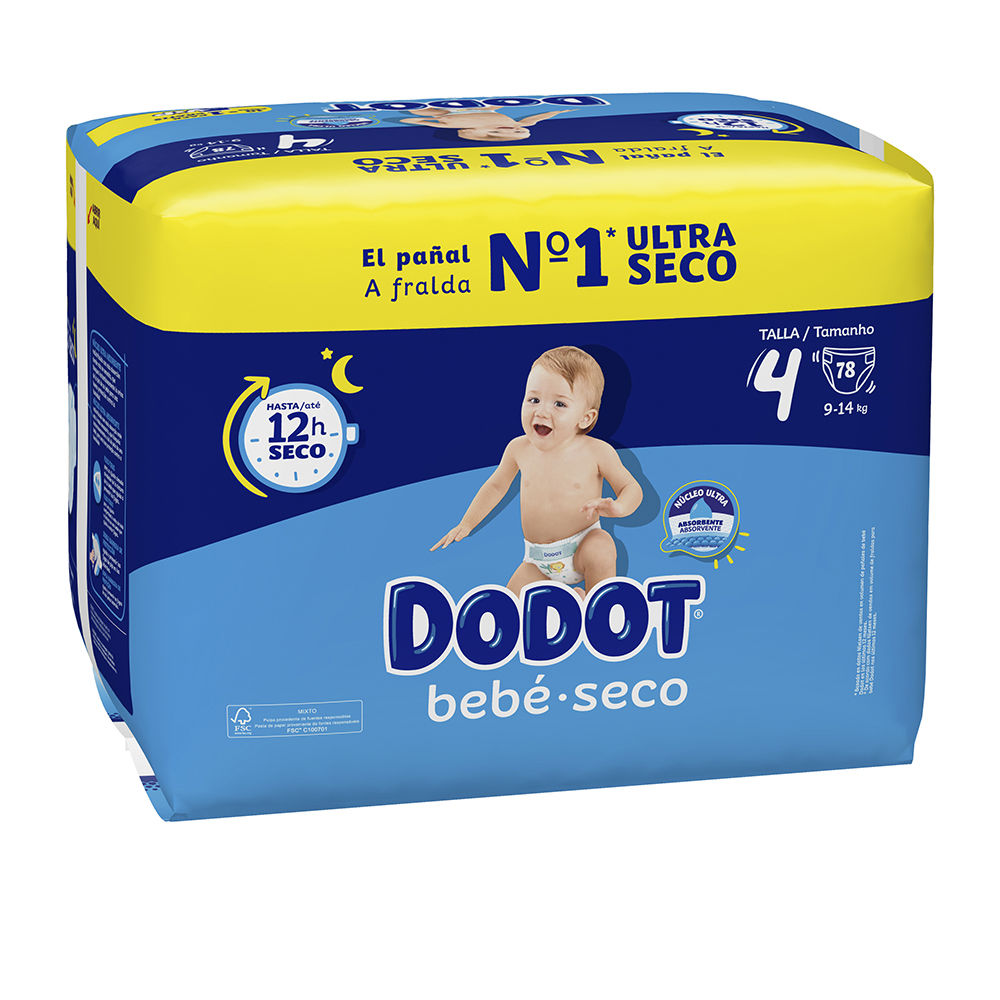 DODOT  DODOT STAGES size 4 nappies 9-14 kg 78 u