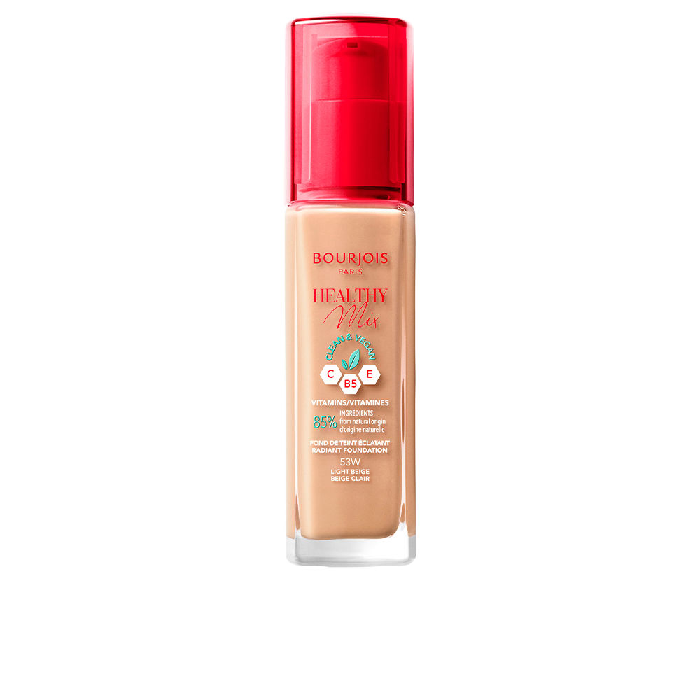 BOURJOIS  HEALTHY MIX radiant foundation #53-light beige