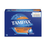 TAMPAX  TAMPAX COMPAK tampón super plus 18 u
