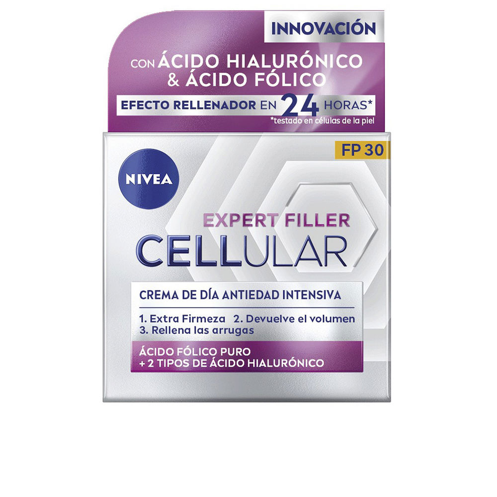 NIVEA  CELLULAR FILLER hyaluronic & folic day cream SPF30 50 ml