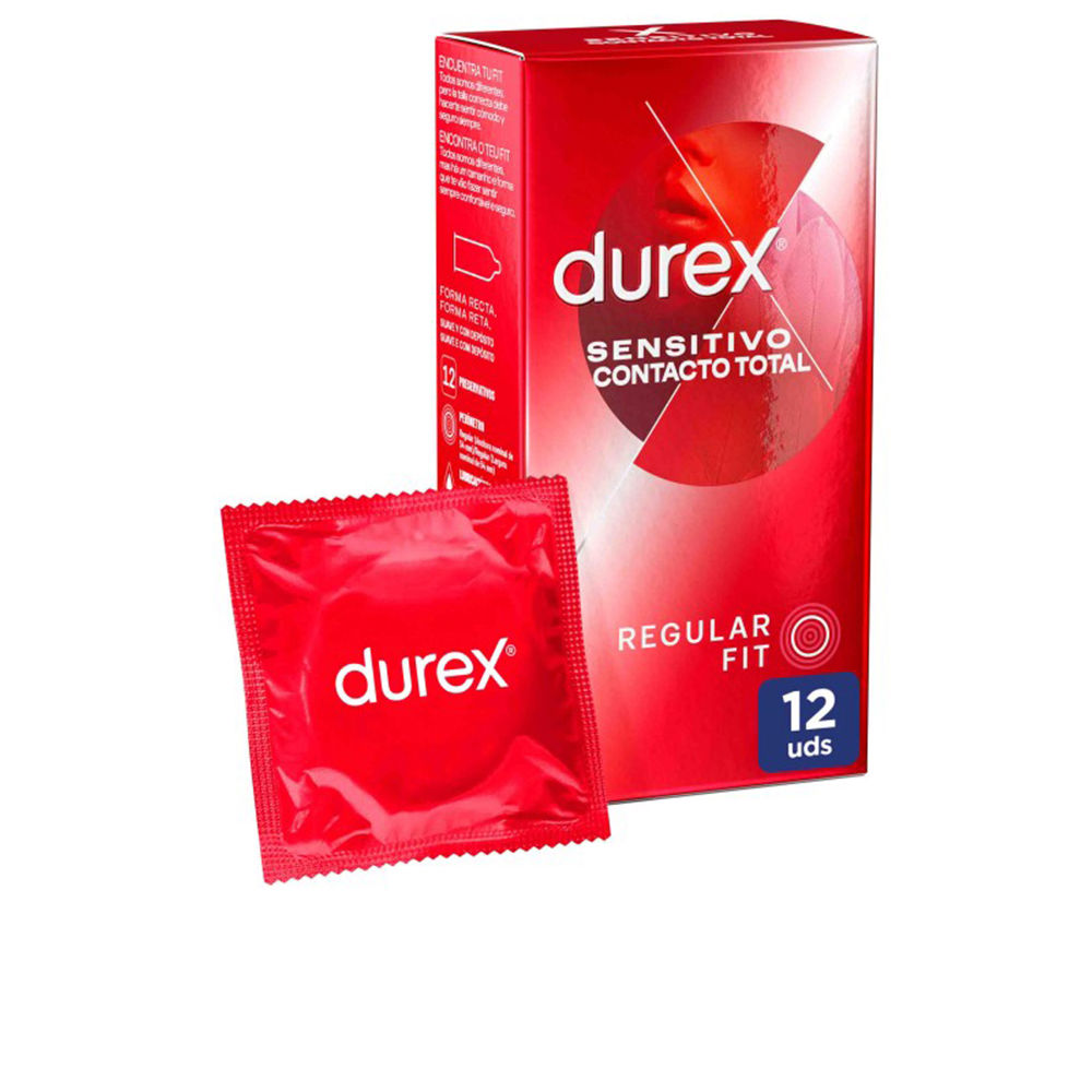 DUREX  SENSITIVE TOTAL CONTACT super fine condoms 12 u