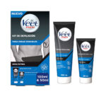 VEET  VEET MEN 2-STEP HAIR REMOVAL KIT sensitive areas 150 ml