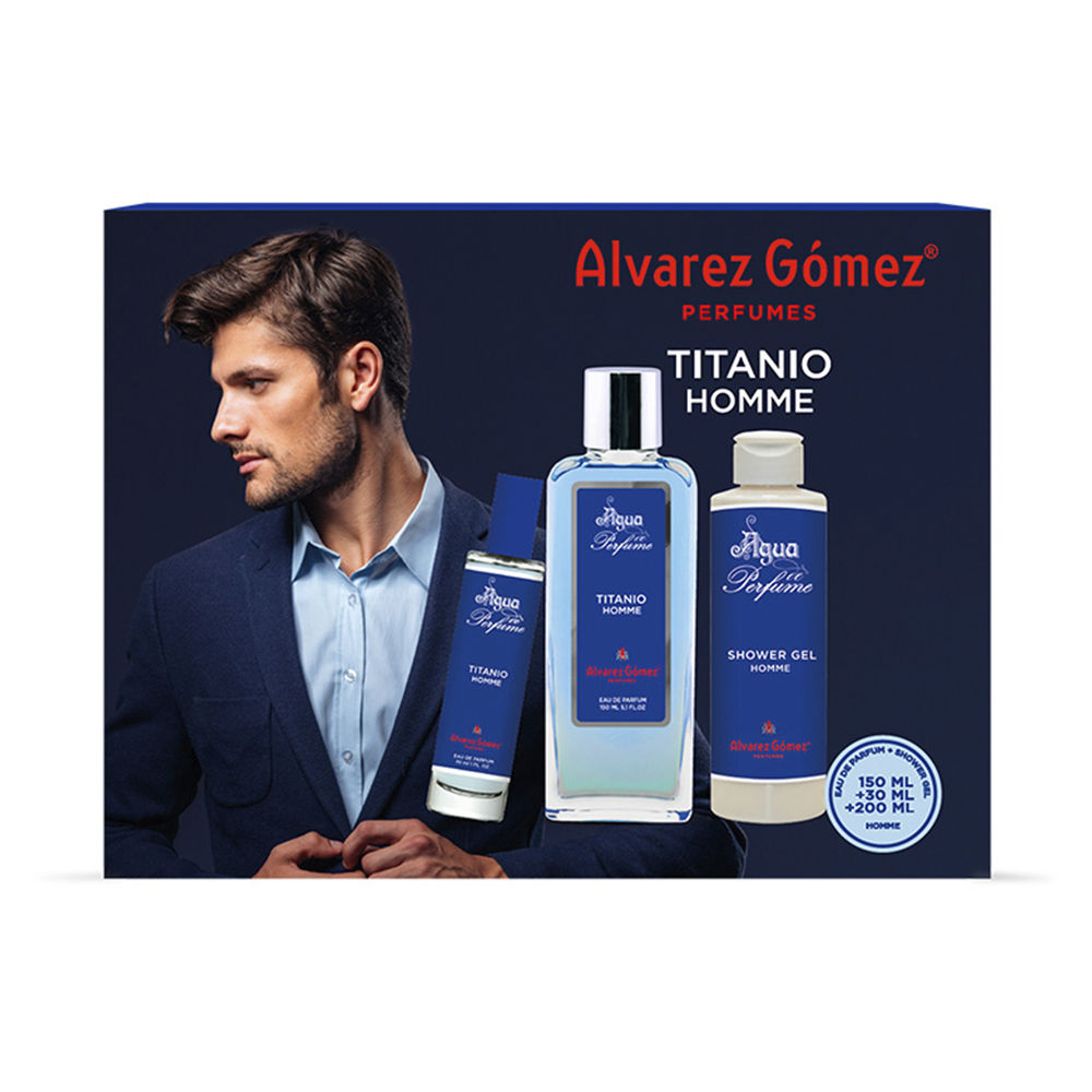 ALVAREZ GOMEZ  TITANIUM HOMME CASE 2 pcs