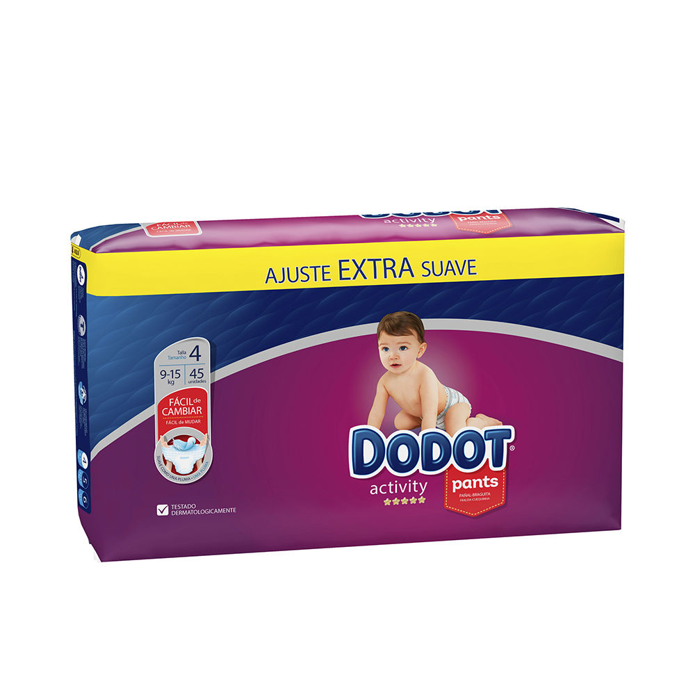 DODOT  DODOT PANTS ACTIVITY size 4 diaper-panties 9-15 kg 45 u