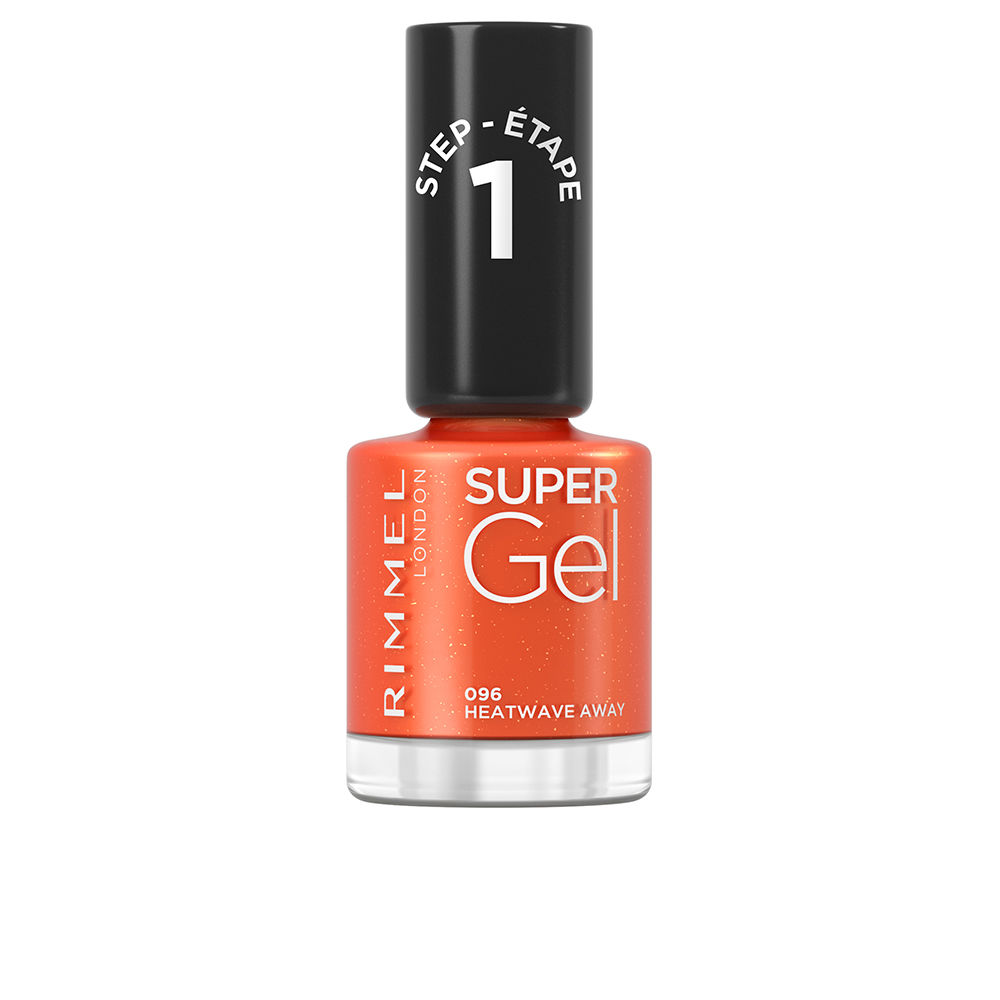 RIMMEL LONDON  SUPER GEL nail polish #96-heatwave away 12 ml