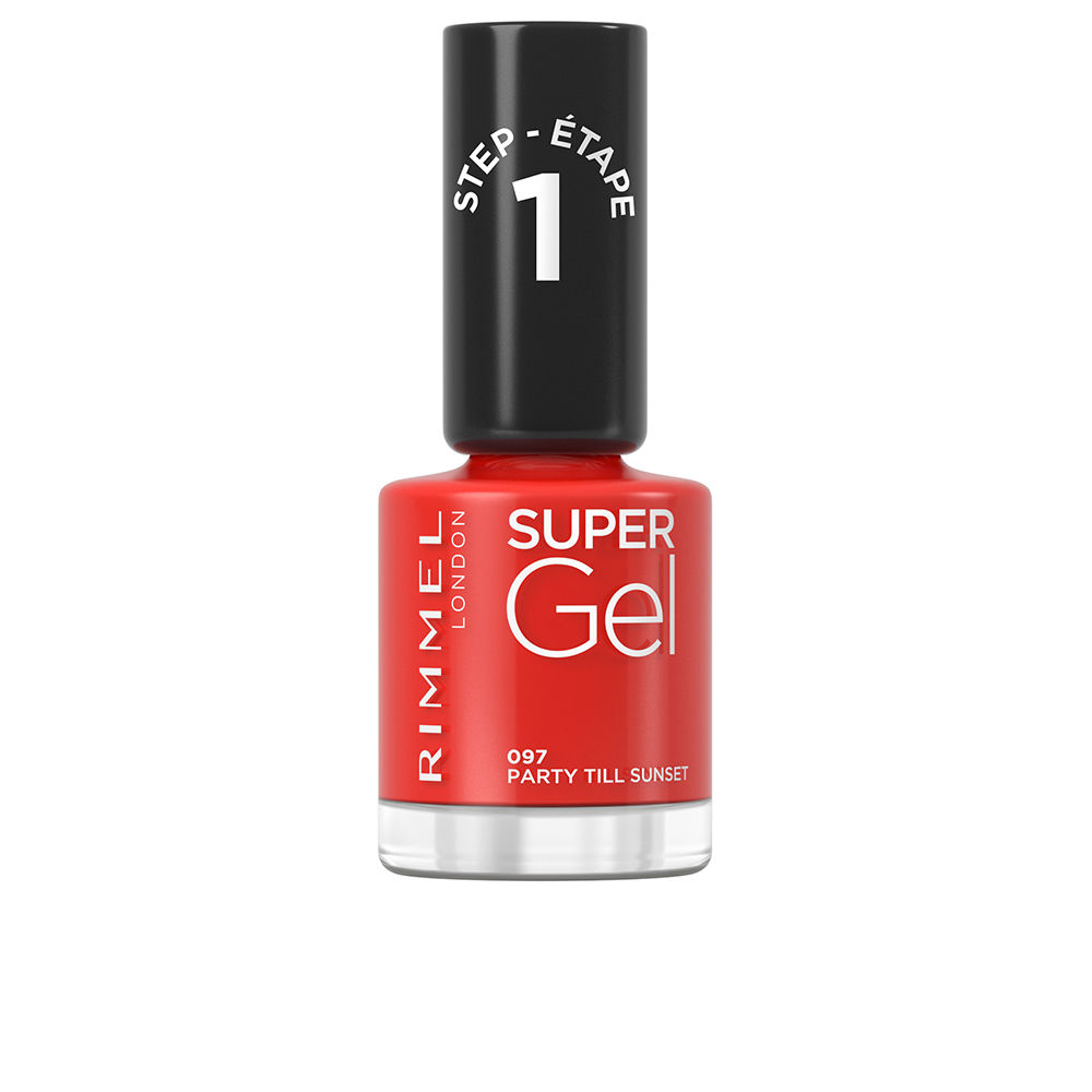 RIMMEL LONDON  SUPER GEL nail polish #97-party till sunset 12 ml