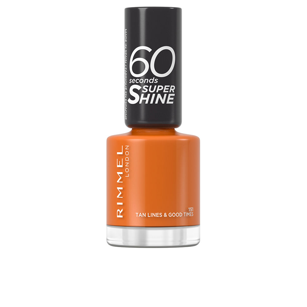 RIMMEL LONDON  60 SECONDS SUPER SHINE esmalte de uñas #151-tan lines & good times 8 ml