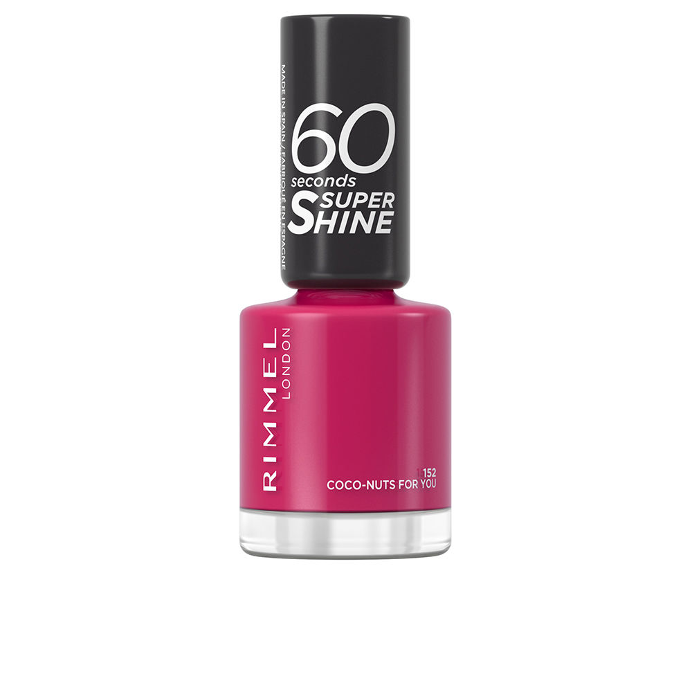 RIMMEL LONDON  60 SECONDS SUPER SHINE esmalte de uñas #152-coco-nuts for you 8 ml