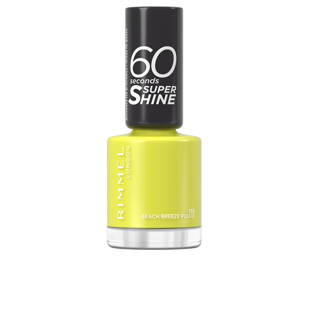 RIMMEL LONDON  60 SECONDS SUPER SHINE esmalte de uñas #155-beach breeze please 8 ml