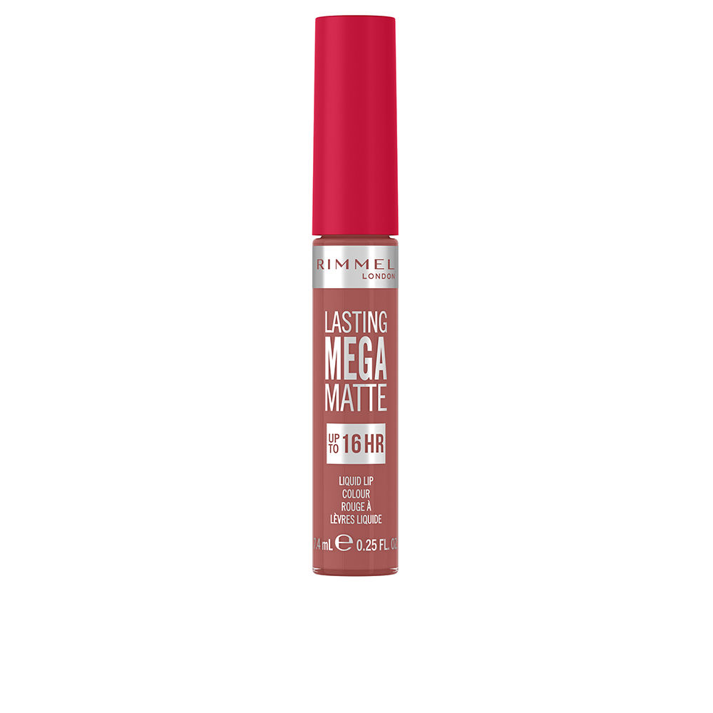 RIMMEL LONDON  LASTING MEGA MATTE liquid lip color #110-blush 7.4ml