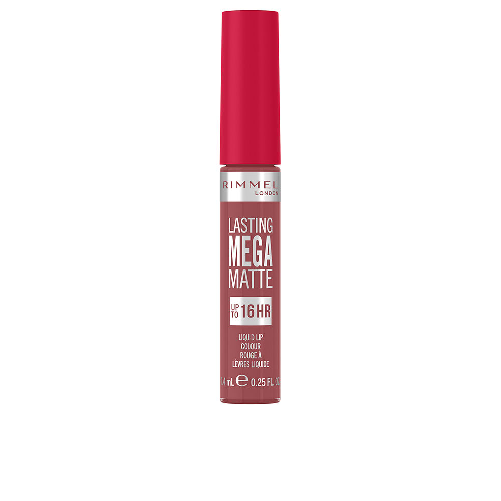 RIMMEL LONDON  LASTING MEGA MATTE liquid lip color #210-rose & shine 7.4 ml