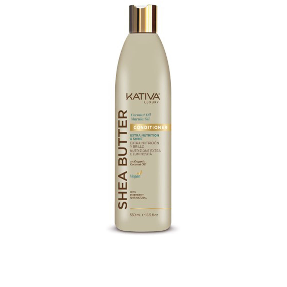 KATIVA  SHEA BUTTER coconut & marula oil conditioner 550 ml