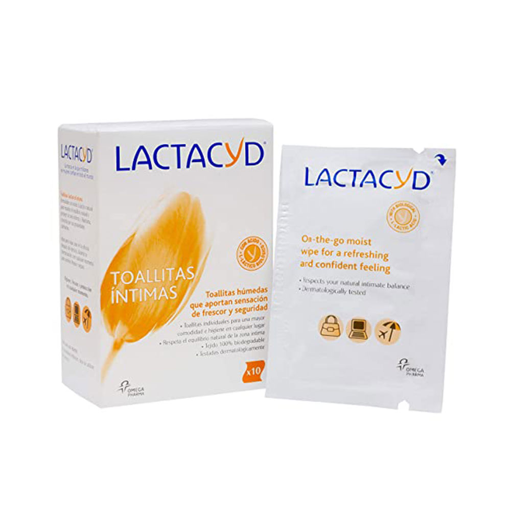 LACTACYD  LACTACYD intimate wipes 10 u
