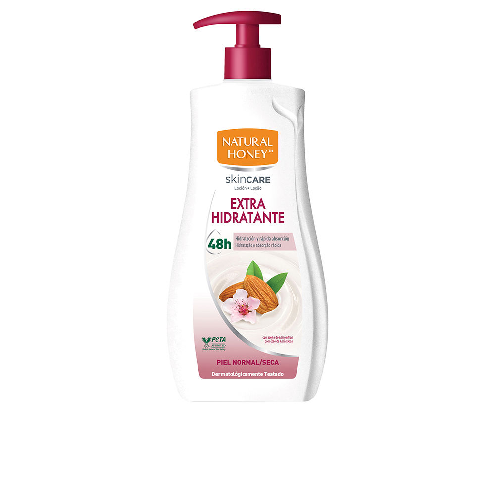 NATURAL HONEY  SWEET ALMOND OIL moisturizing lotion dispenser 600 ml