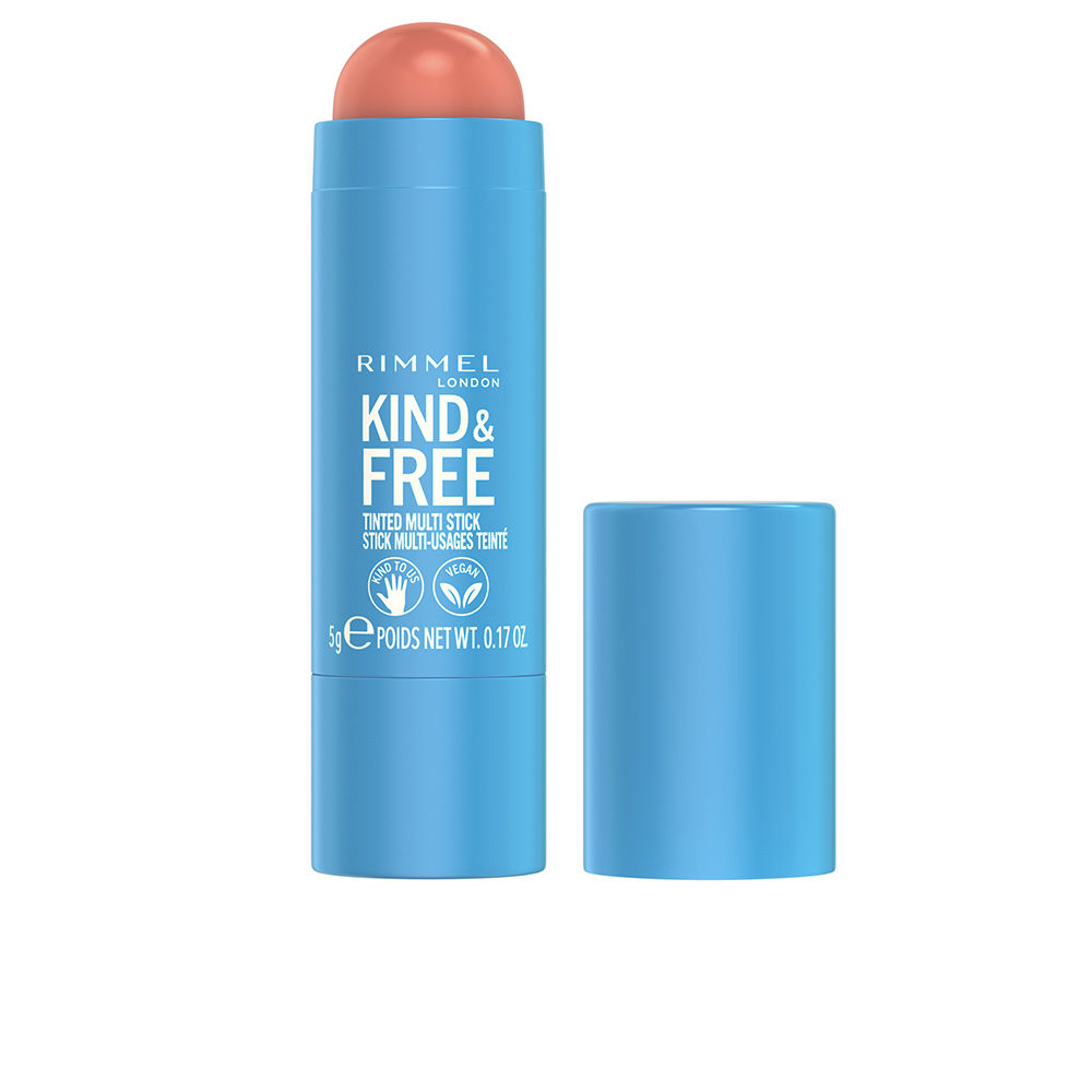 RIMMEL LONDON  KIND & FREE tinted multi stick #002-peachy cheeks 5 gr