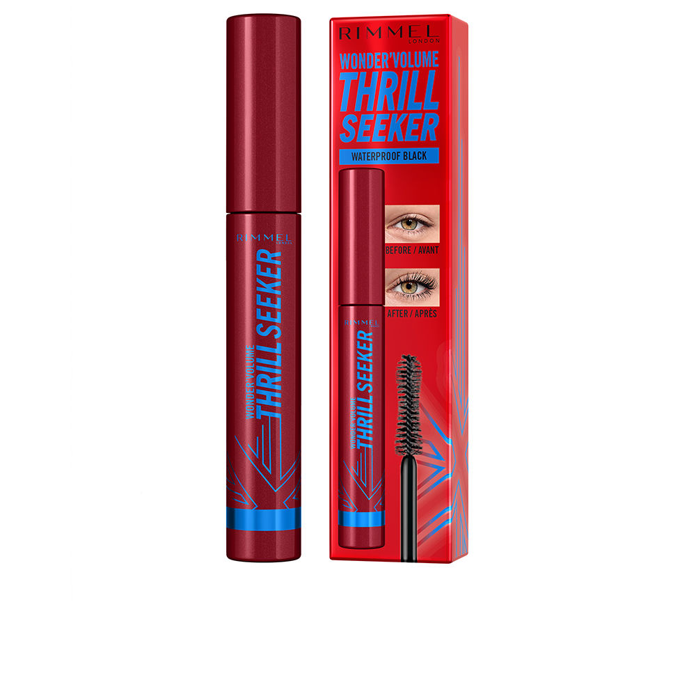 RIMMEL LONDON  WONDER 'VOLUME THRILL SEEKER mascara waterproof #black 8 ml