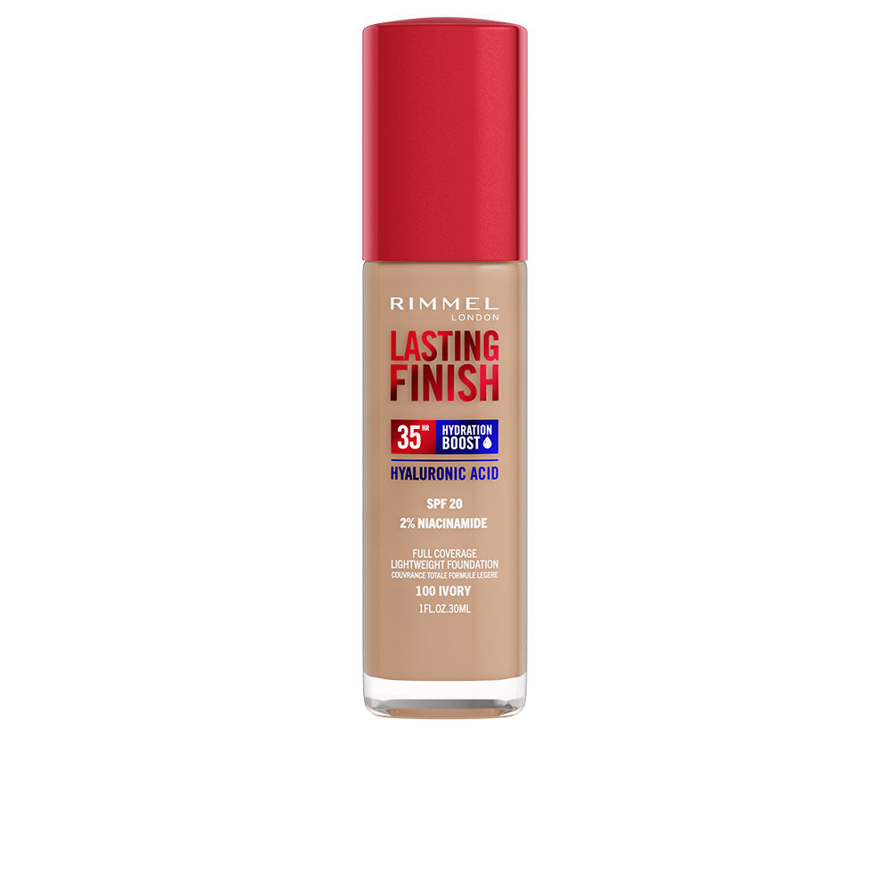 RIMMEL LONDON  LASTING FINISH hydration boost SPF20 #100-Ivory 30 ml