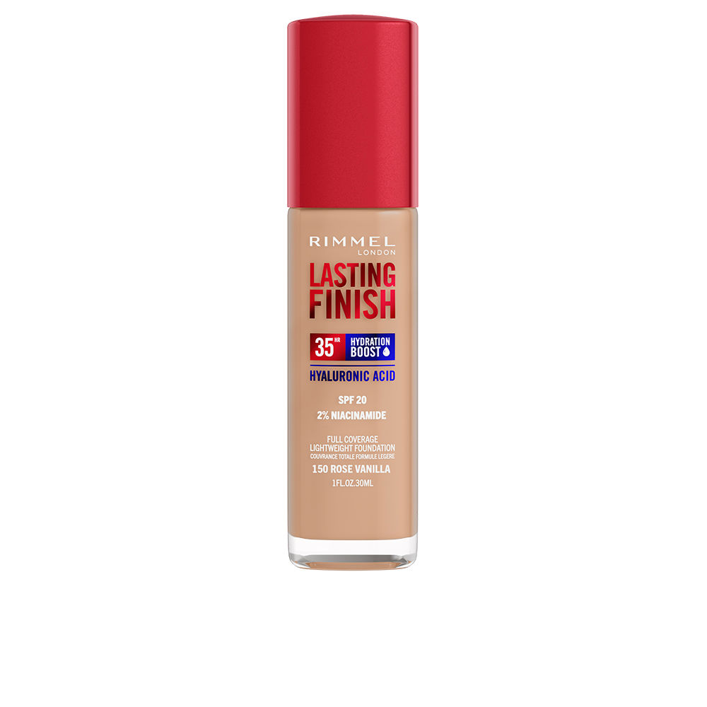 RIMMEL LONDON  LASTING FINISH hydration boost SPF20 #150-Rose Vanilla 30 ml