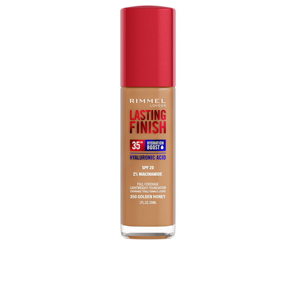 RIMMEL LONDON  LASTING FINISH hydration boost SPF20 #350-Golden Honey 30 ml