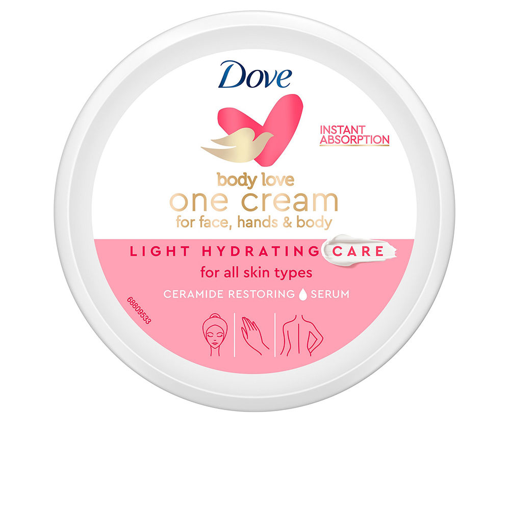DOVE  LIGHT HYDRATING CREAM face