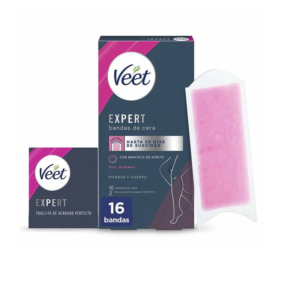 VEET  EXPERT BODY wax strips normal skin 16 u