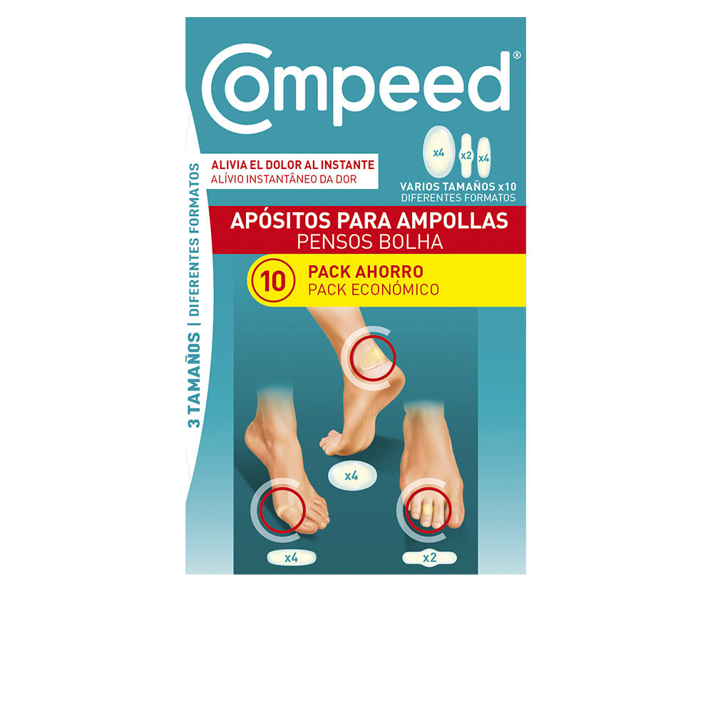 COMPEED  AMPOULES assortment 3 sizes 10 dressings
