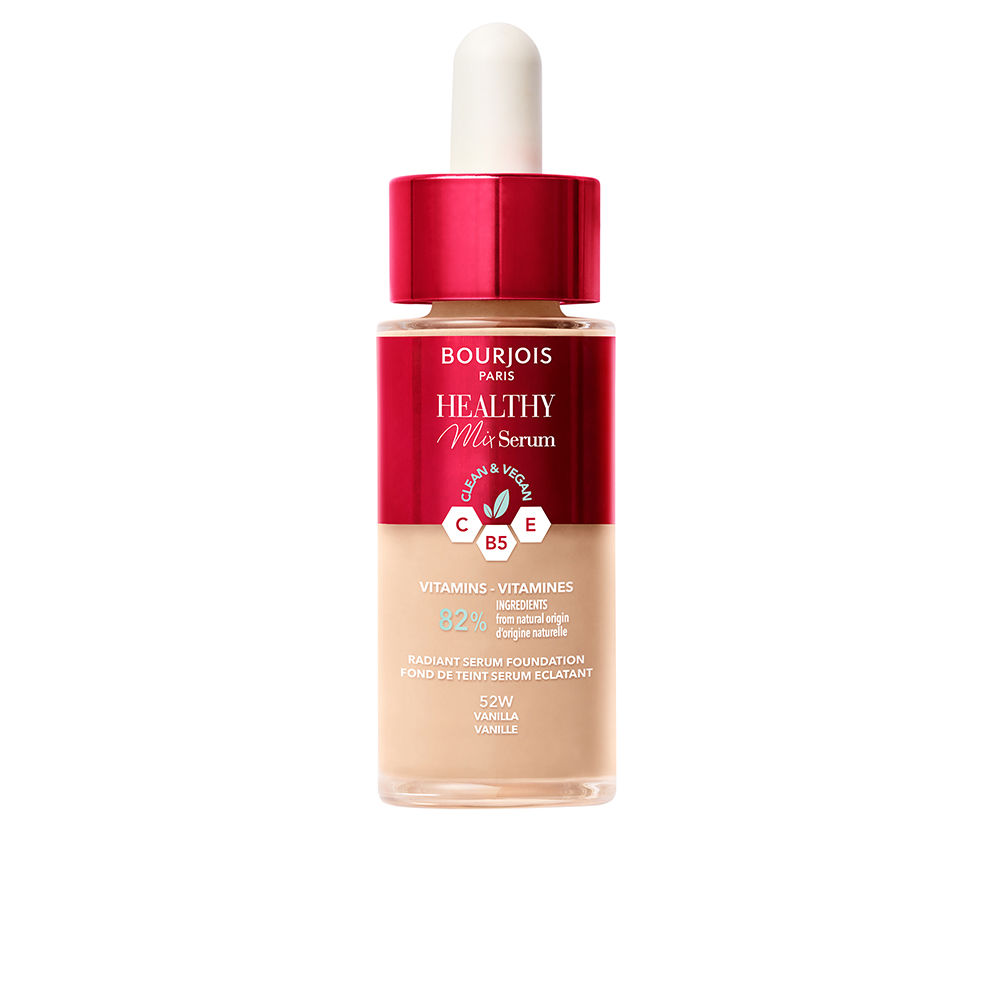 BOURJOIS  HEALTHY MIX serum foundation makeup base #52W-vanilla 30 ml