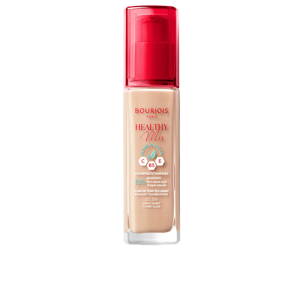 BOURJOIS  HEALTHY MIX makeup base #50.5N-light ivory 30 ml