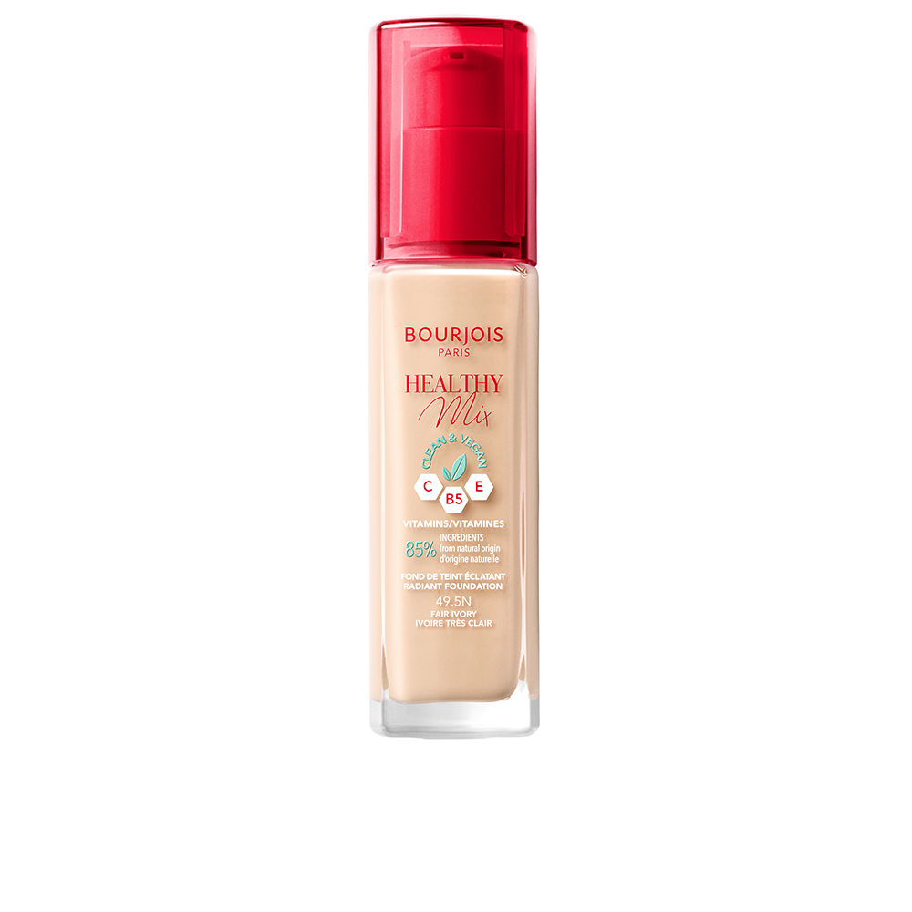 BOURJOIS  HEALTHY MIX makeup base #49.5N-fair ivory 30 ml