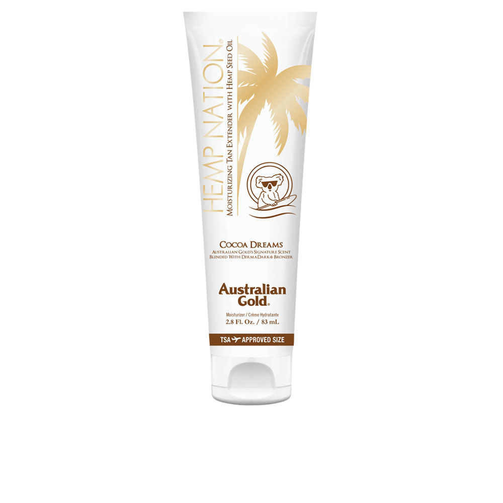 AUSTRALIAN GOLD  HEMP NATION COCOA moisturizer tan extend 83 ml