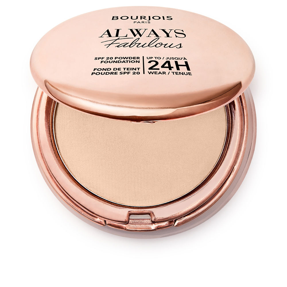 BOURJOIS  ALWAYS FABULOUS powder makeup base SPF20 #125-Ivory 7 gr