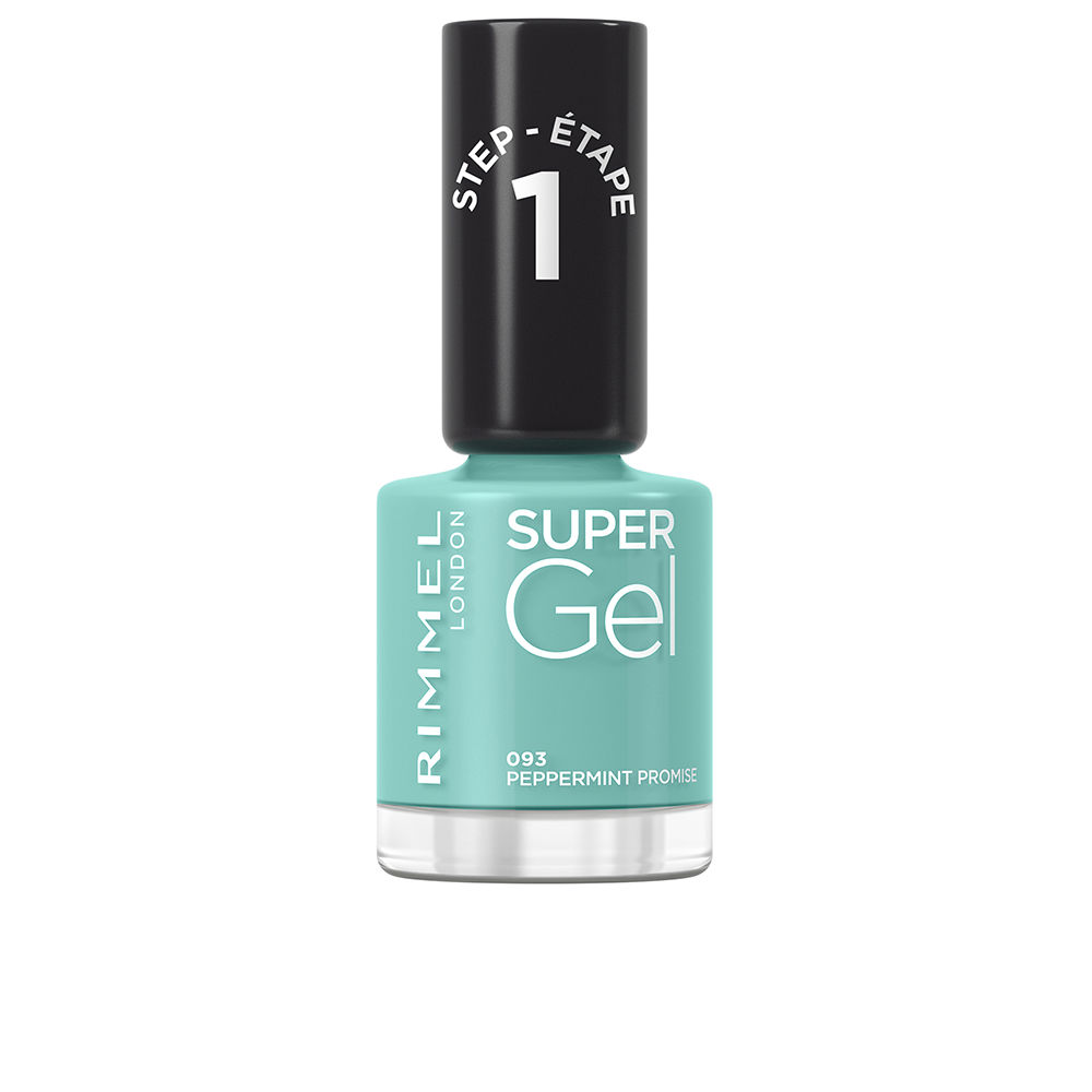 RIMMEL LONDON  SUPER GEL nail polish #093-peppermint promise 12 ml