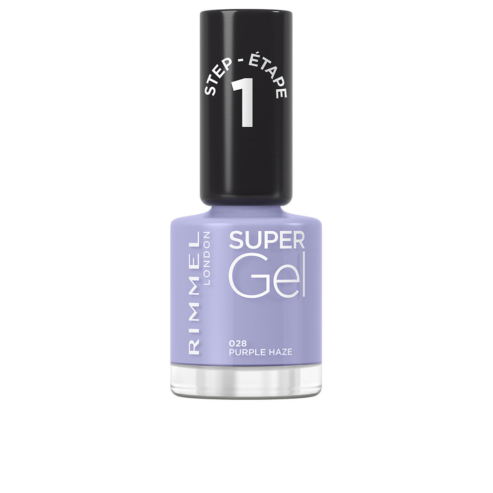RIMMEL LONDON  SUPER GEL nail polish #028-purple haze 12 ml
