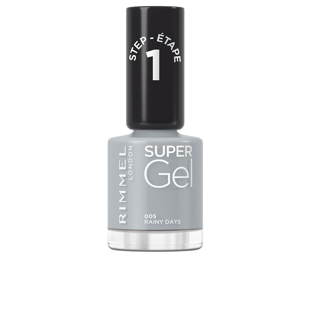 RIMMEL LONDON  SUPER GEL nail polish #005-rainy days 12 ml