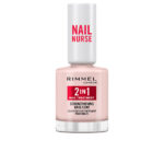 RIMMEL LONDON  NAIL NURSE 2 IN 1 nail treatment & Base Coat 12 ml