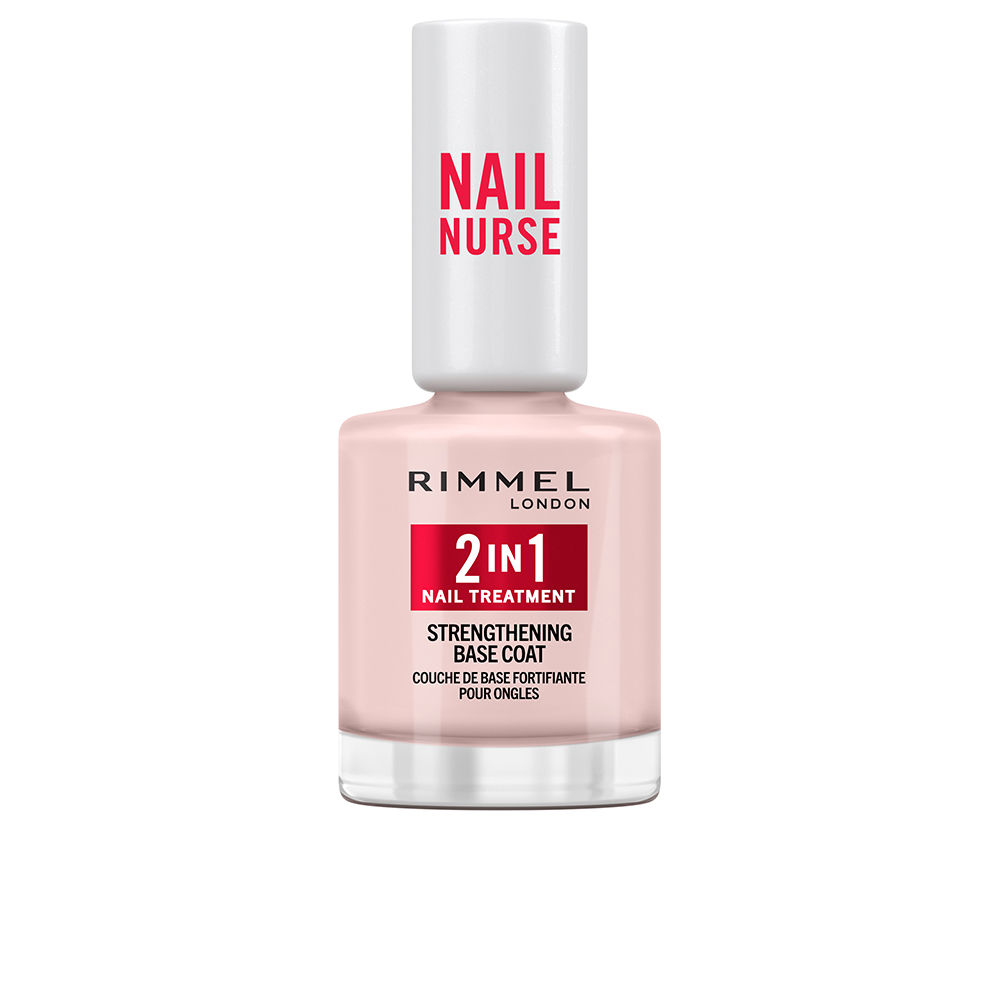 RIMMEL LONDON  NAIL NURSE 2 IN 1 nail treatment & Base Coat 12 ml