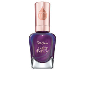 SALLY HANSEN  COLOR THERAPY SHEER color and care polish #402-Plum Euphoria 14.7 ml