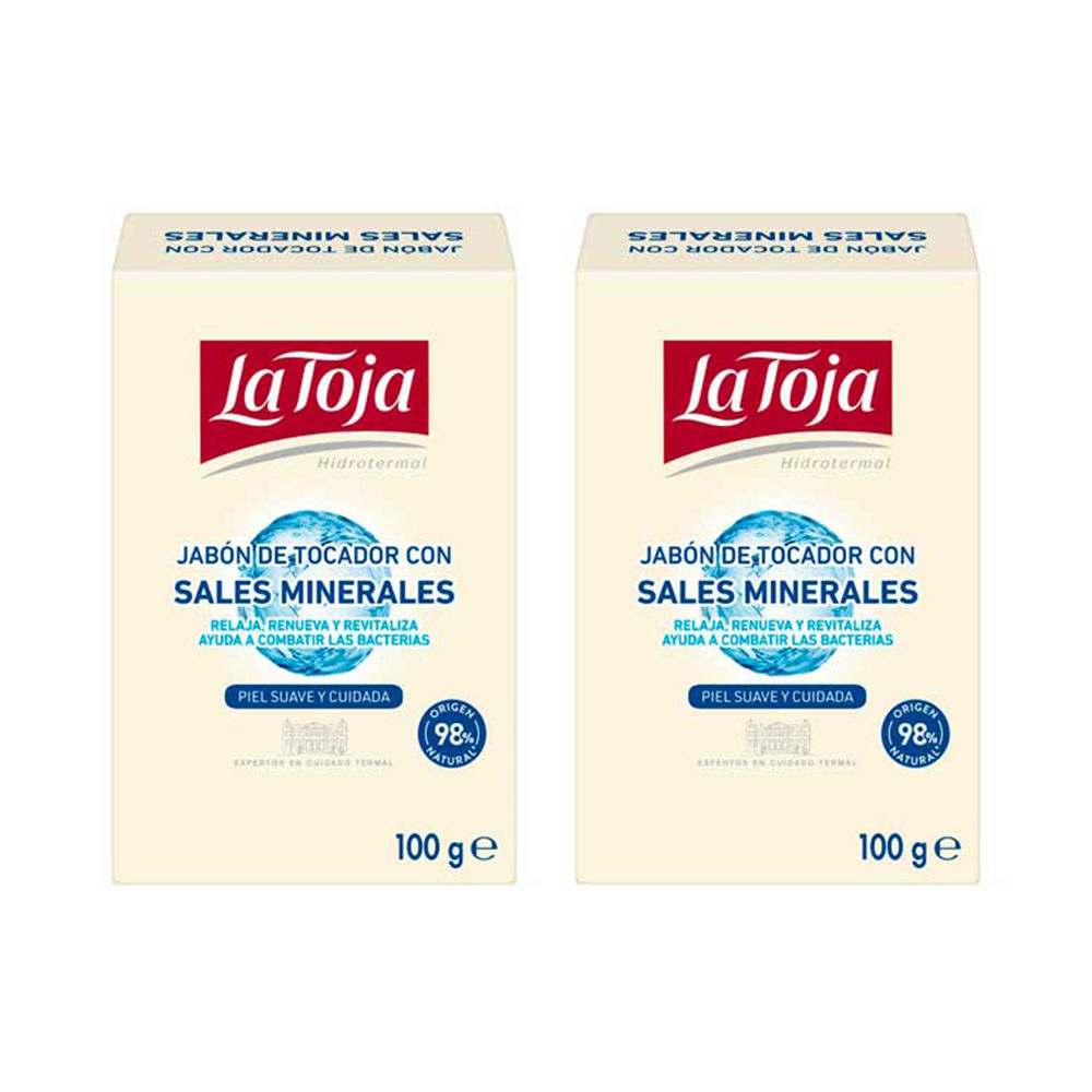 LA TOJA  HYDROTHERMAL HAND SOAP PACK 2 x 100 gr