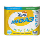FOXY  MEGA3 triple duration kitchen paper 2 rolls