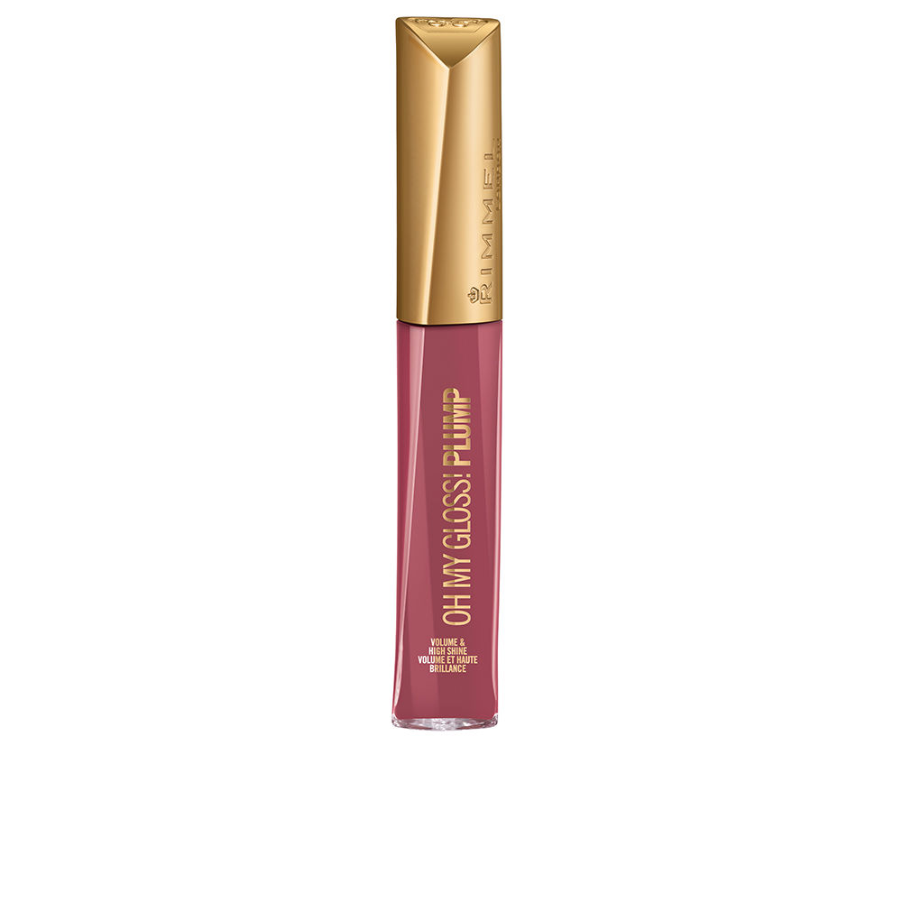 RIMMEL LONDON OH MY GLOSS! PLUMP lip gloss #211-Mauve Mama 7 ml