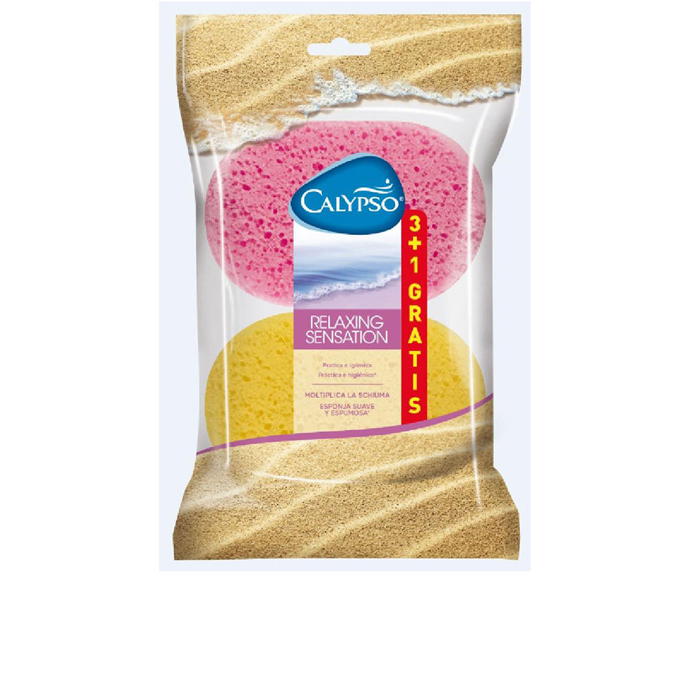 CALYPSO  CALYPSO SPONGE relaxing sensation 4 u