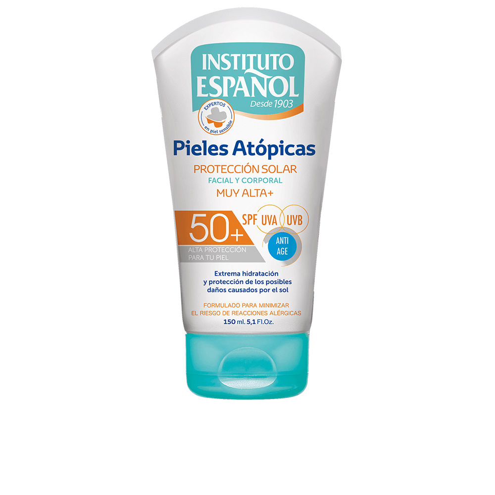 INSTITUTO ESPAÑOL  ATOPIC SKIN facial and body sun protection SPF50+ 150 ml