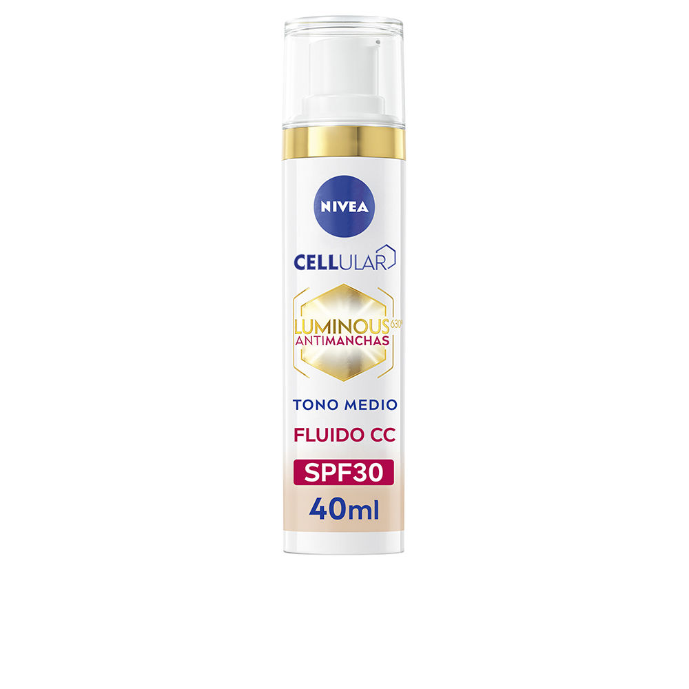 NIVEA  LUMINOUS 630º ANTI STAIN CC fluid SPF30 #medium 40 ml