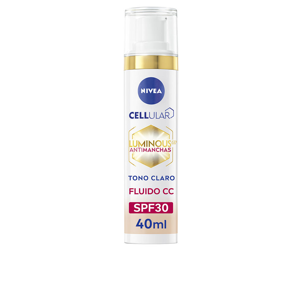 NIVEA  LUMINOUS 630º ANTI STAIN CC fluid SPF30 #clear 40 ml