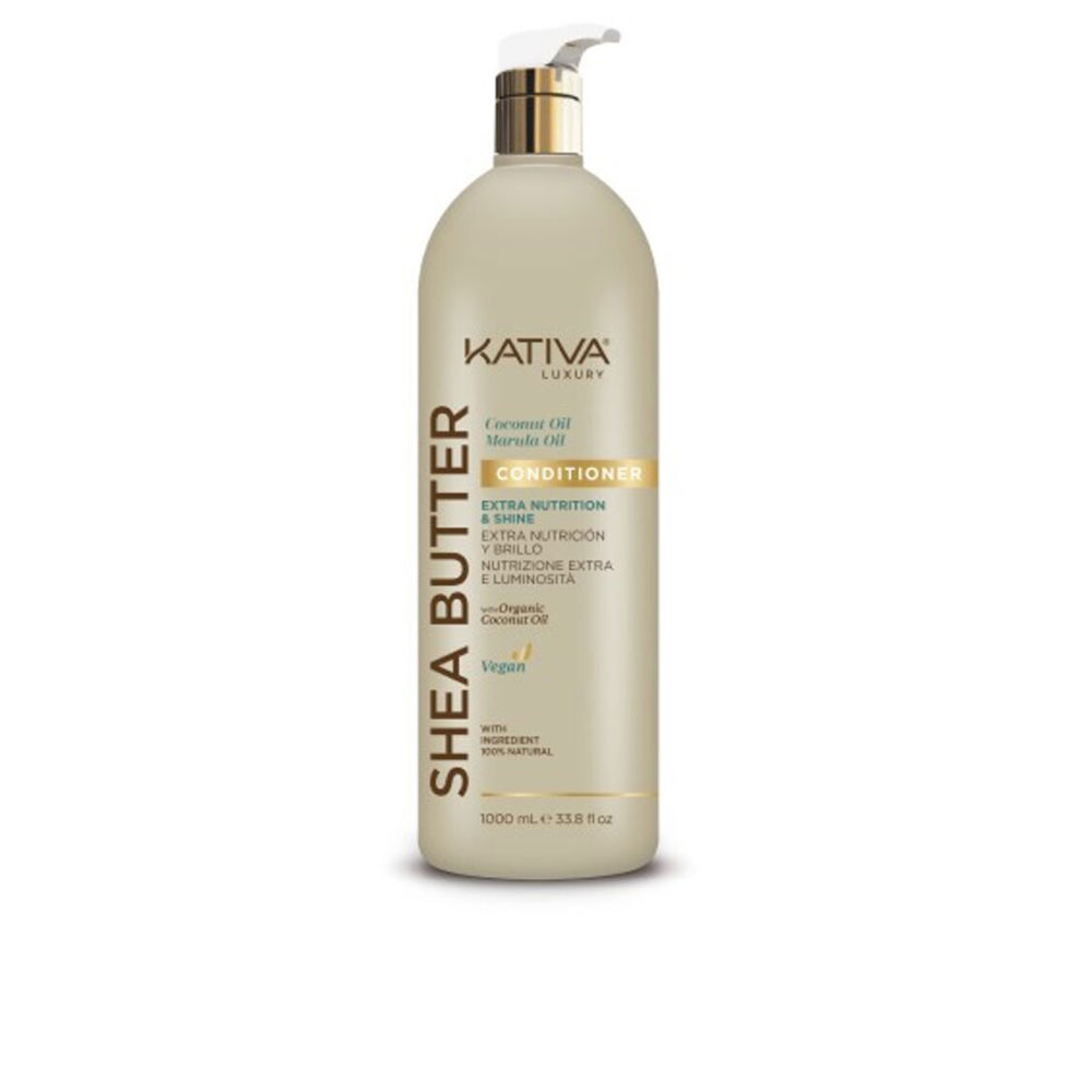 KATIVA  SHEA BUTTER coconut & marula oil conditioner 1000 ml