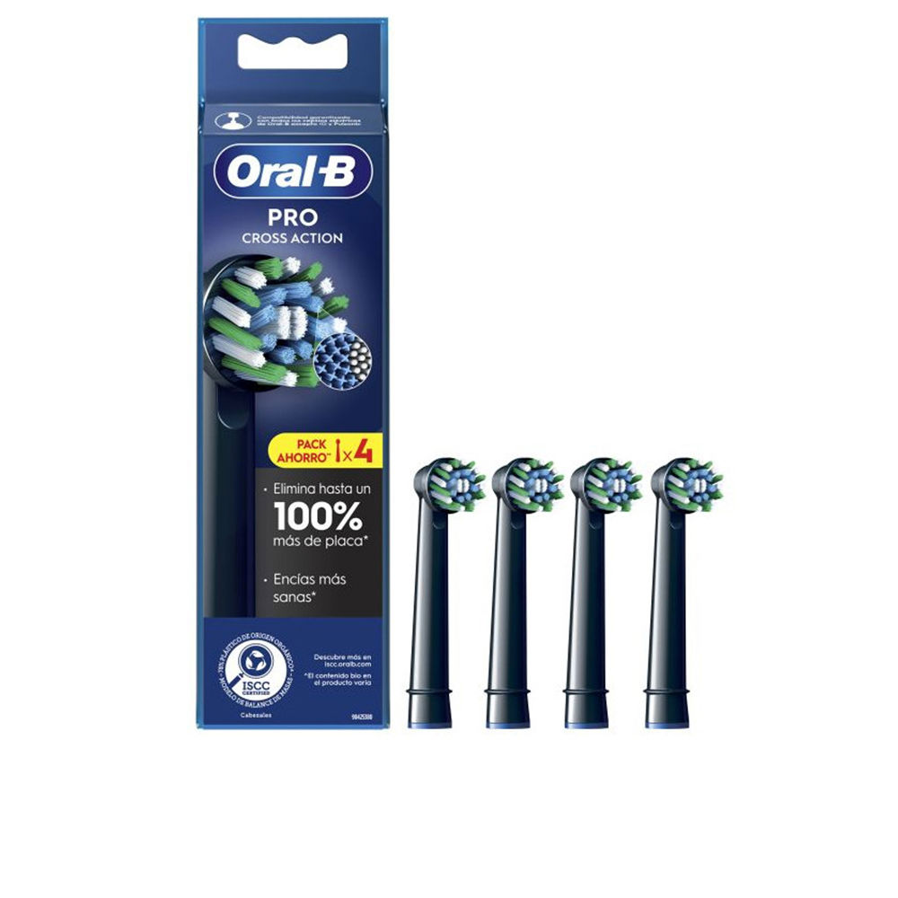 ORAL-B  PRO CROSS ACTION heads #black 4 pcs