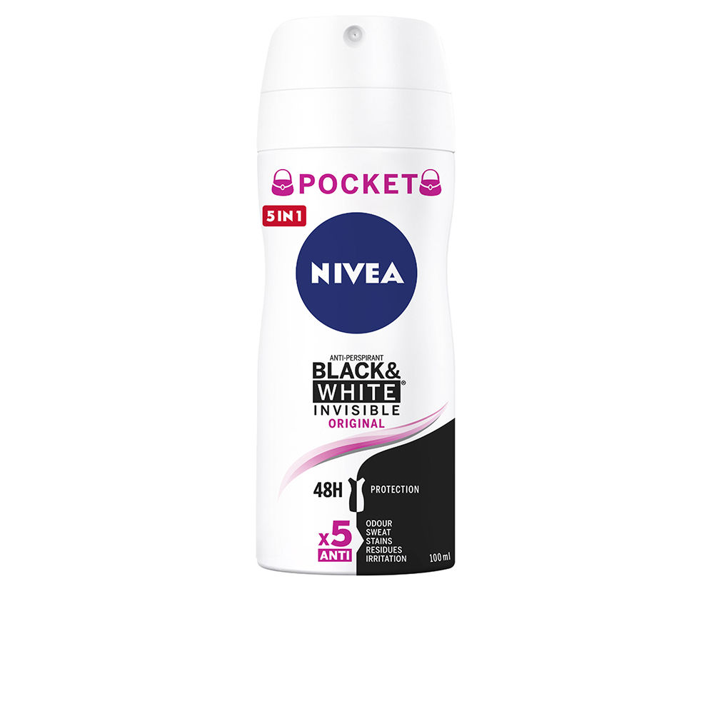 NIVEA  BLACK & WHITE INVISIBLE deo vapo 100 ml