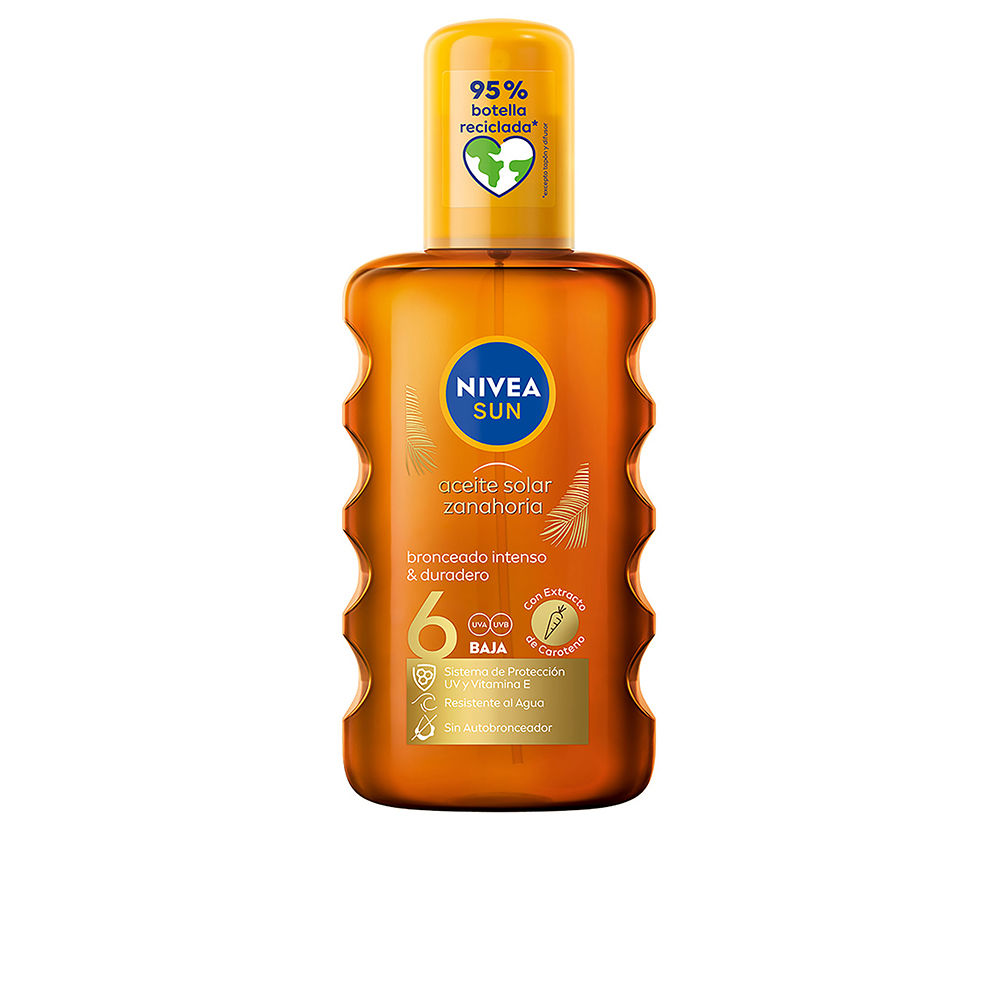 NIVEA  SUN CARROT solar oil SPF6 200 ml