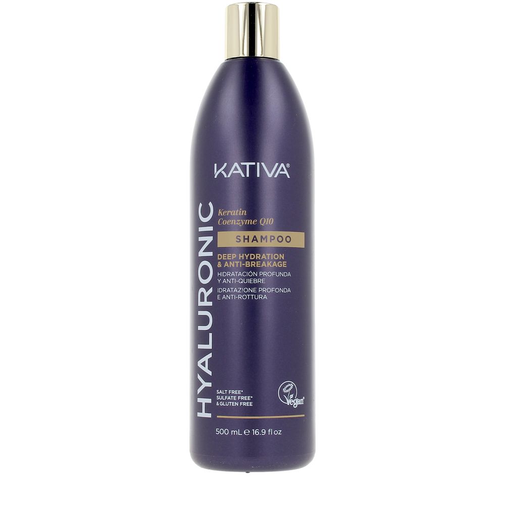KATIVA  HYALURONIC keratin & coenzyme Q10 shampoo 500 ml